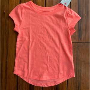 ❗️SOLD Cat & Jack neon peach shirt